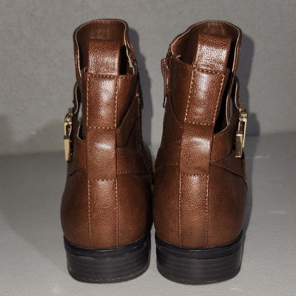 Kelly & Katie Brown Ankle Boots Size 11 Buckle - Picture 8 of 12